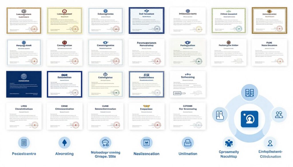 多種認證考試服務類型 多種認證考試服務類型