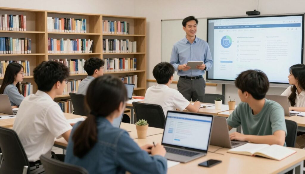 學術支援資源示意圖