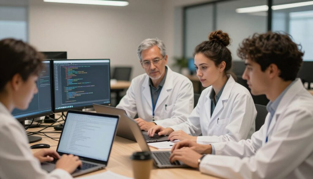 專業團隊協作場景