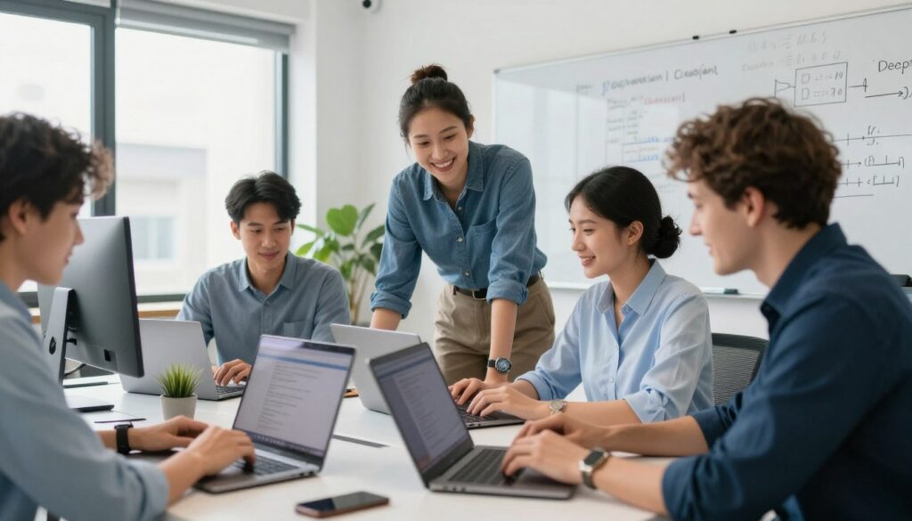 專業團隊協作場景