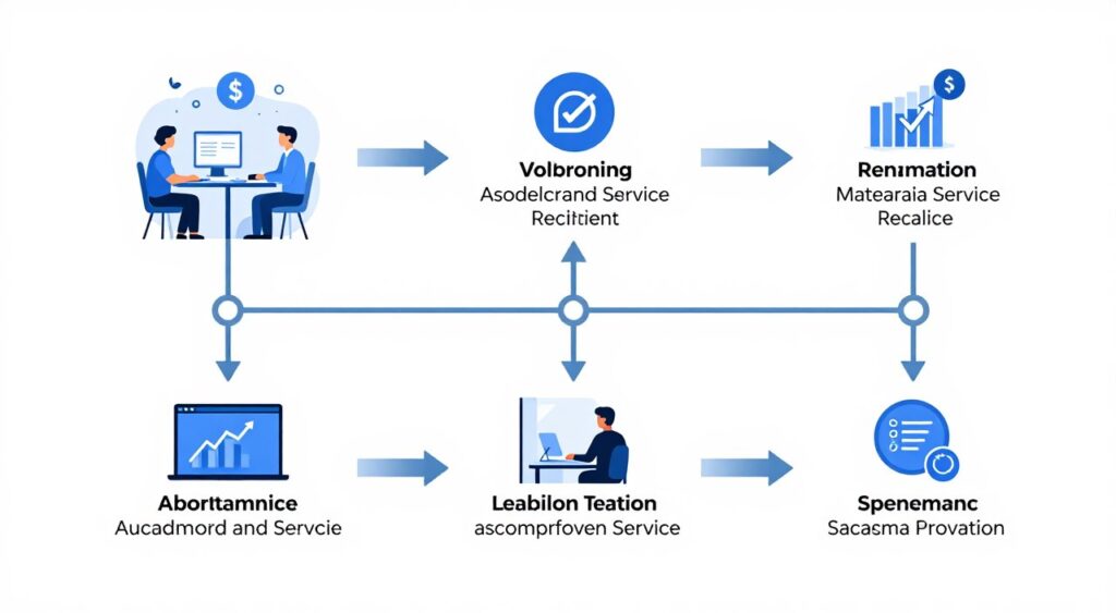 專業學術服務流程圖示