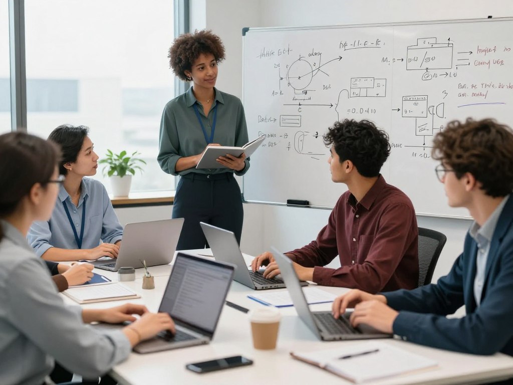 專業數據科學團隊工作場景