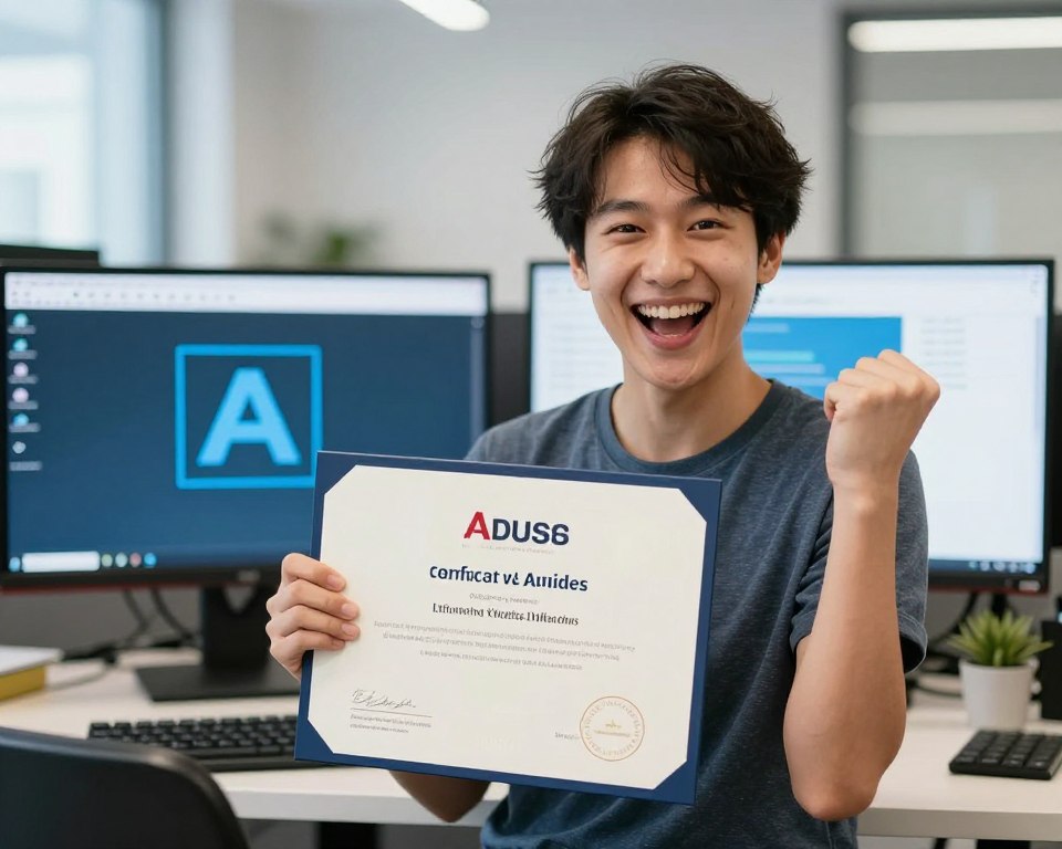 成功獲得Autodesk認證慶祝 成功獲得Autodesk認證慶祝