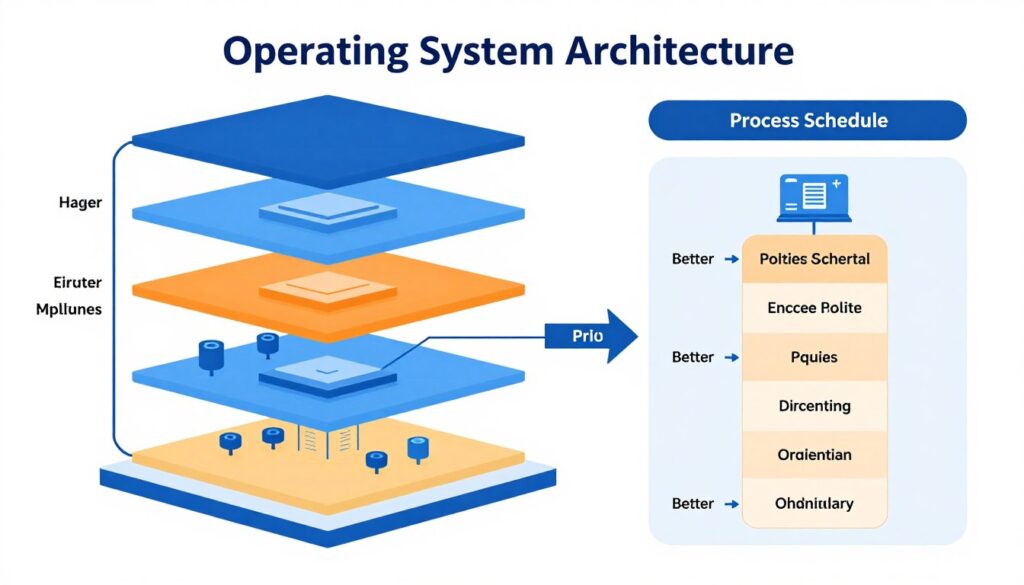 操作系統概念圖解
