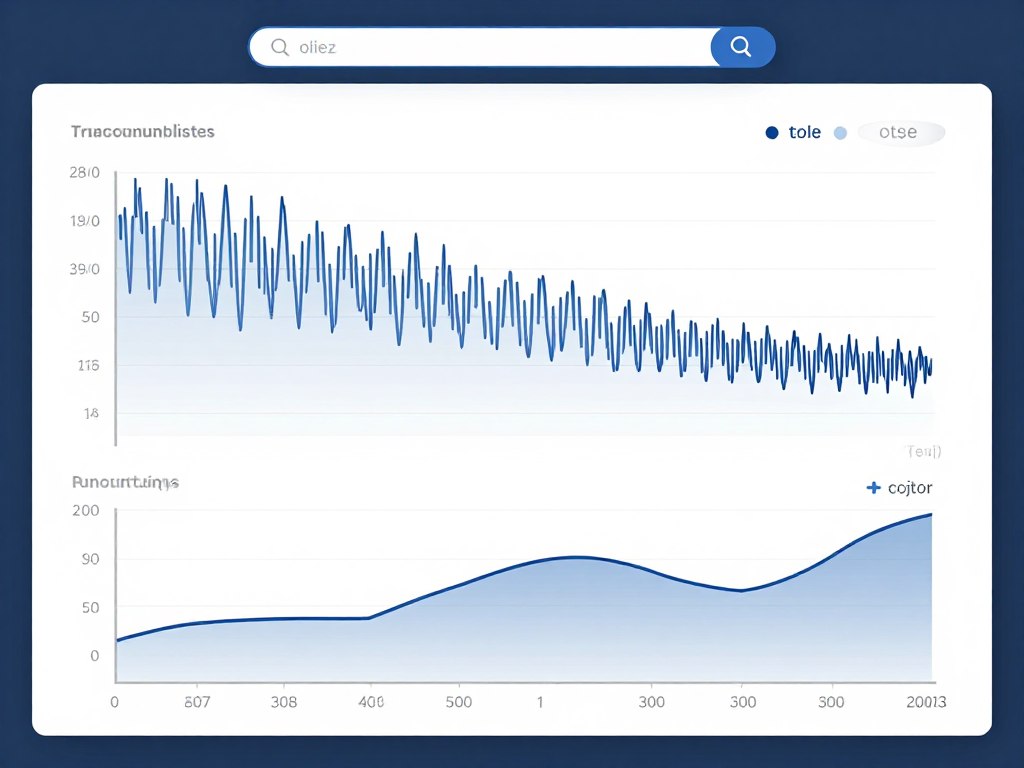 時間序列分析圖表概念