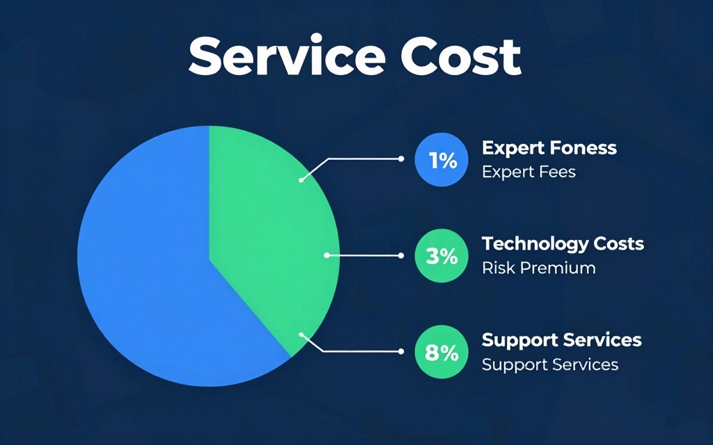 服務價格構成分析圖