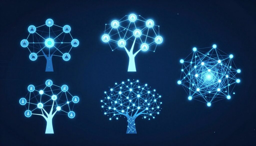 機器學習算法網絡圖示