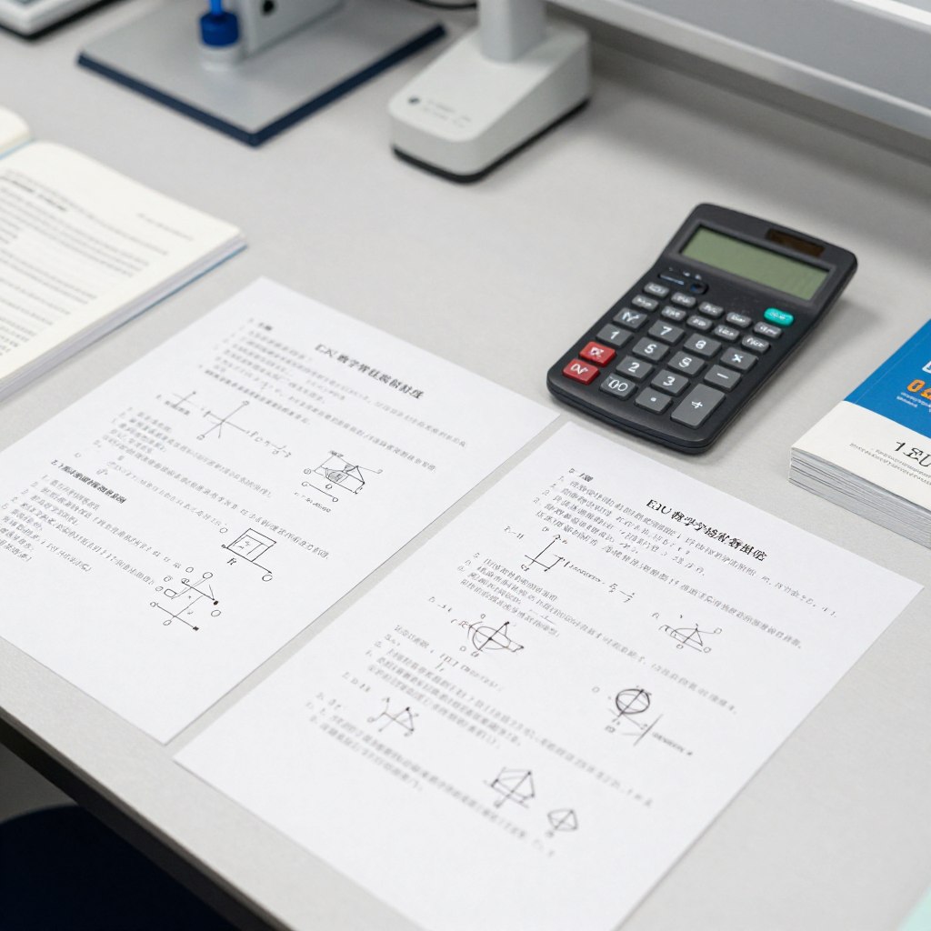 物理實驗設備和EJU物理考試題目展示理科代考服務的專業性