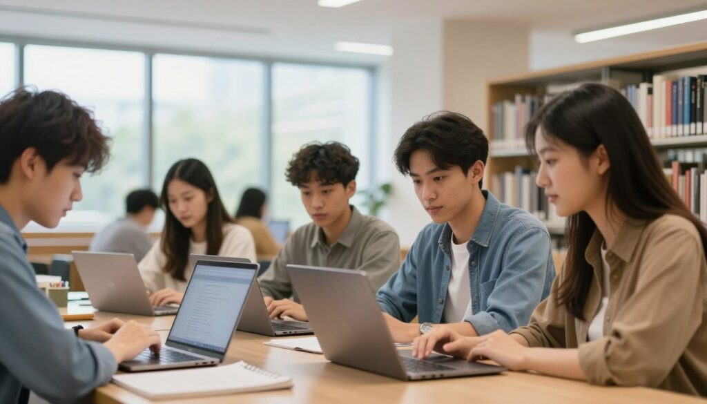 留學生代考支援場景