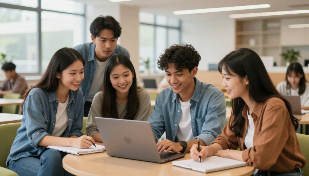 留學生學習支援場景