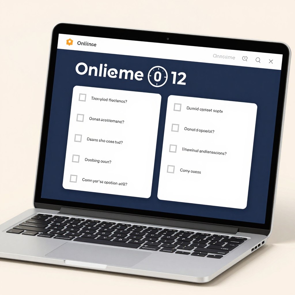 線上課程Quiz考試