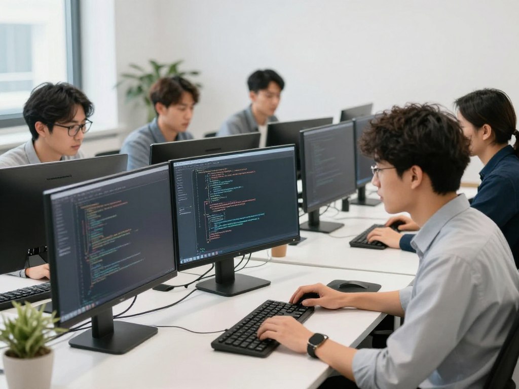 編程代考服務專業團隊工作場景