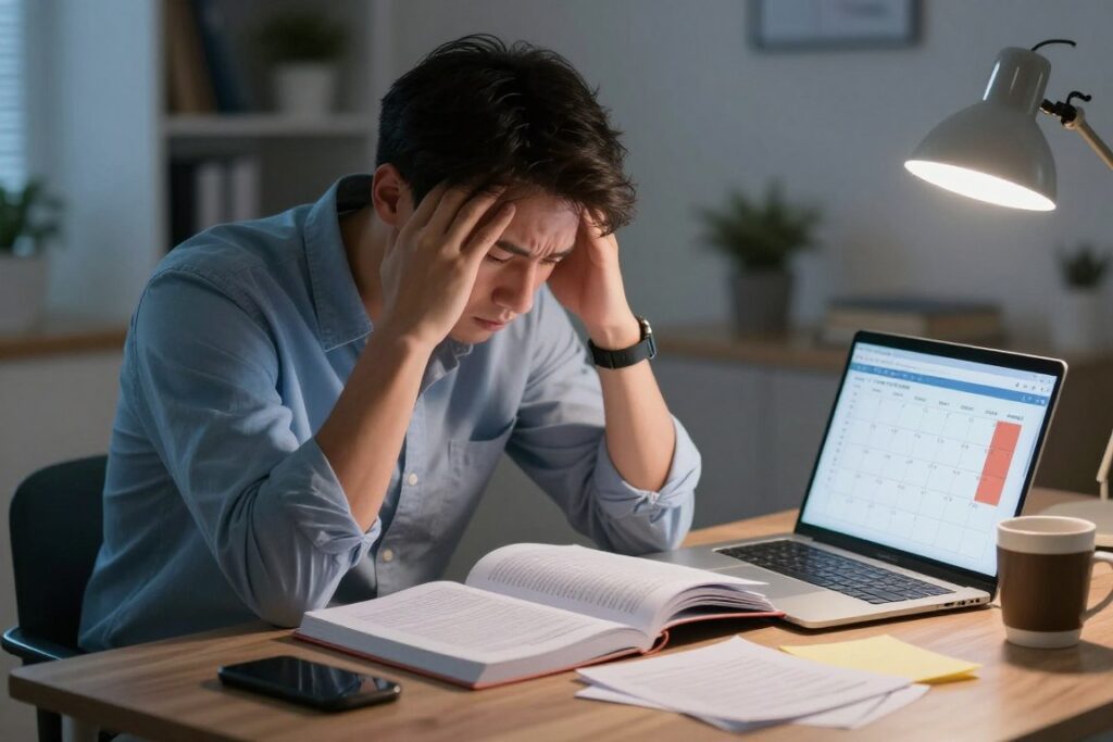 考試準備的時間挑戰 考試準備的時間挑戰