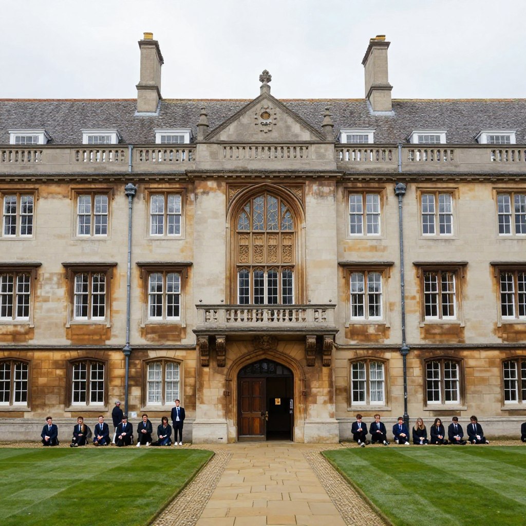 英國傳統大學與商學院環境