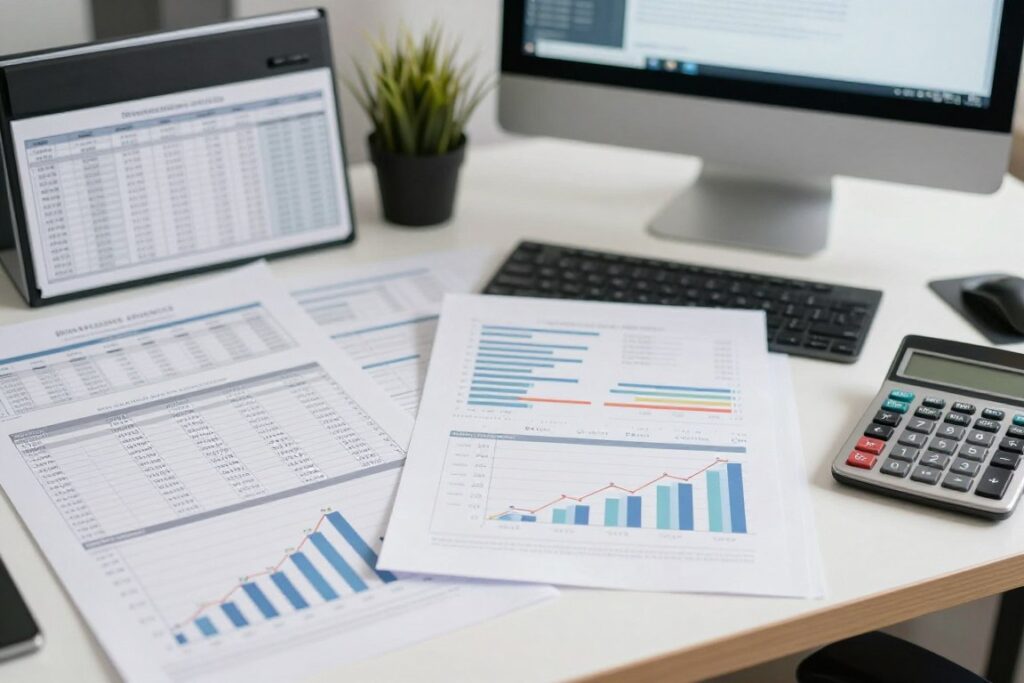 財務報表分析數據圖表