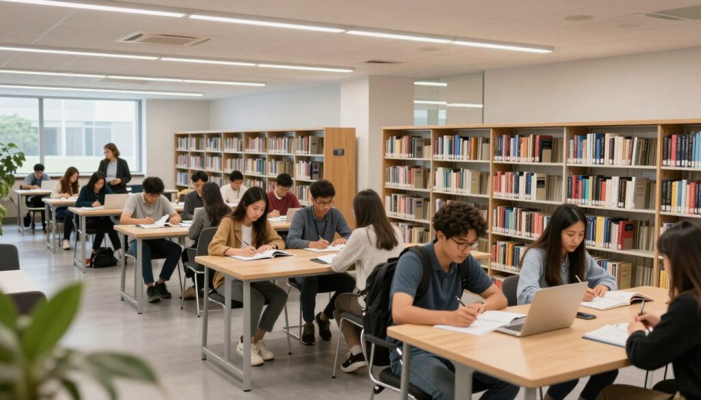 國際學生學習環境展示