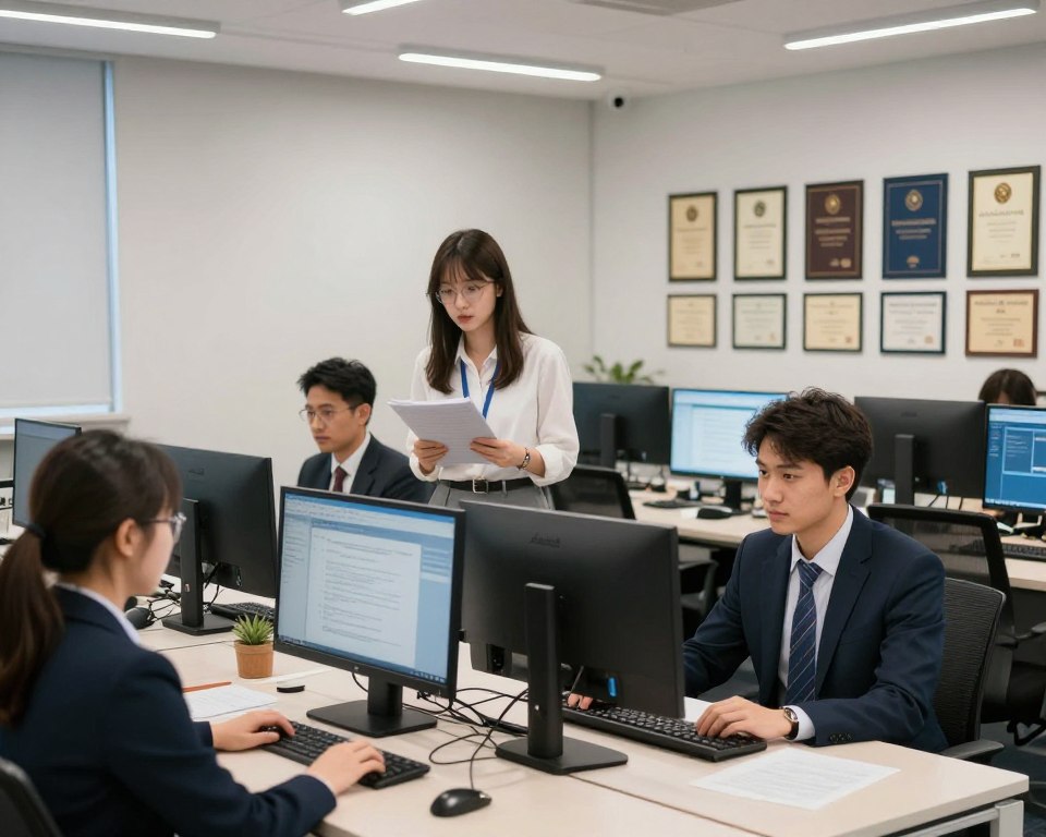 專業學術團隊辦公環境