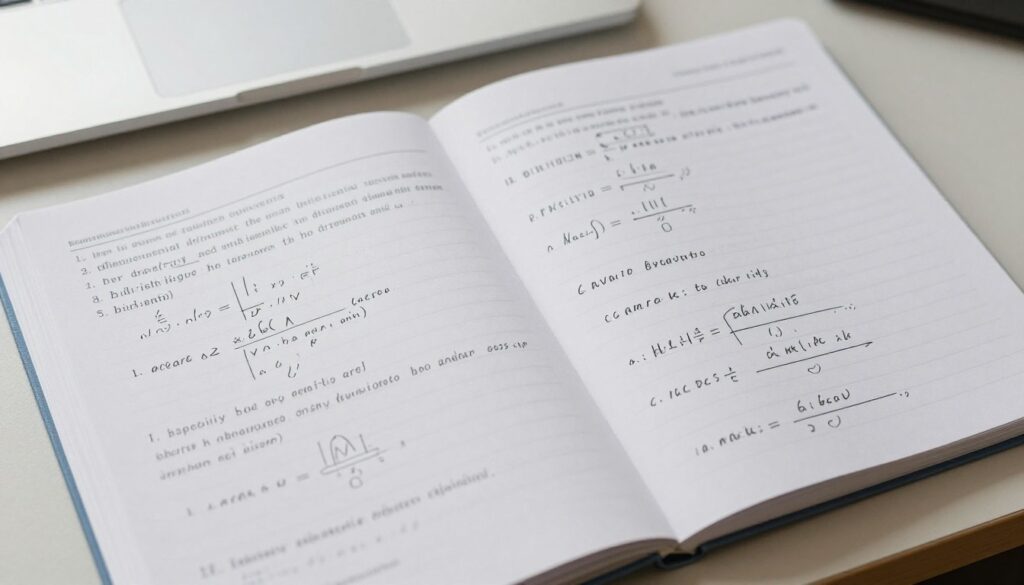 常微分方程理論基礎圖示，學術書籍與數學筆記