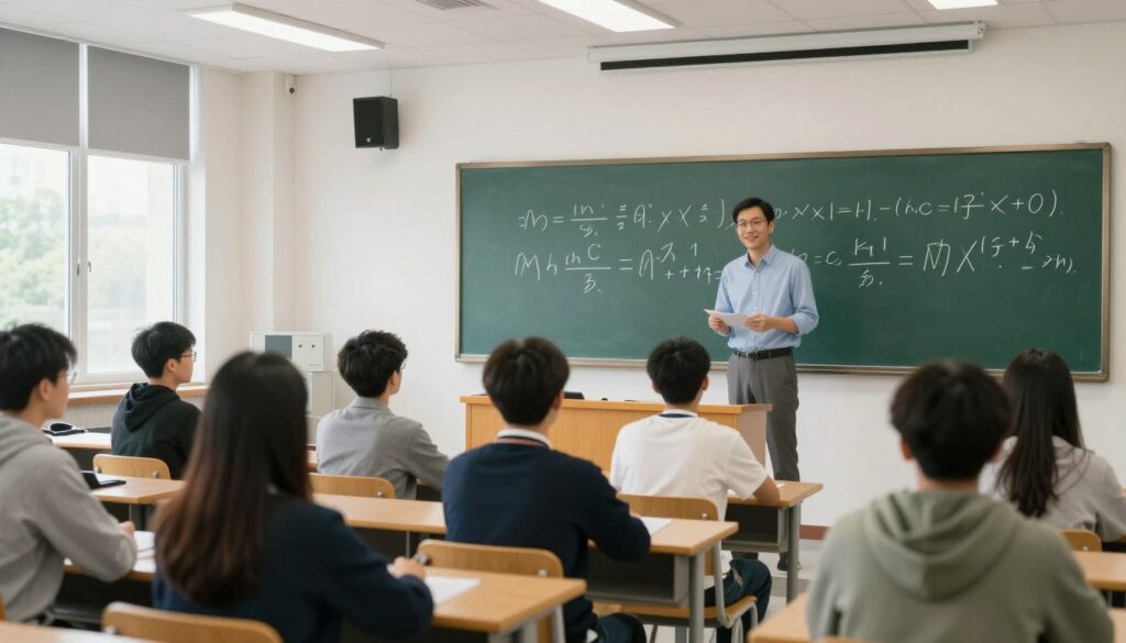 數學分析課堂環境，學生學習微分方程