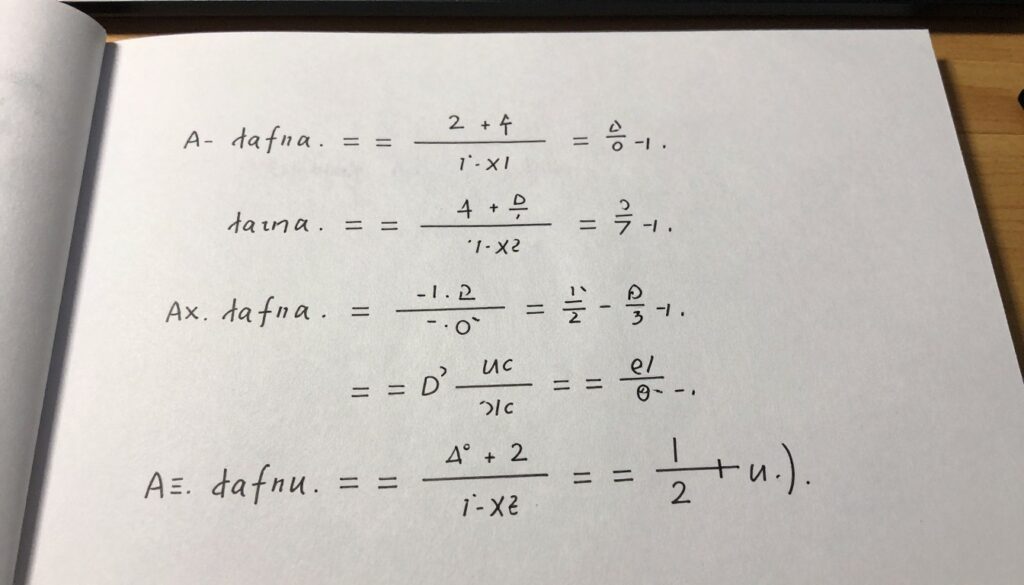 數學定理證明過程與邏輯推導