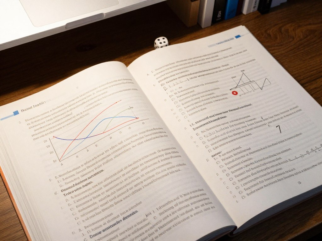 概率論教材與隨機過程圖表