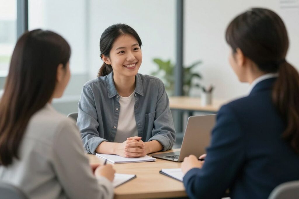 留學生諮詢輔導場景