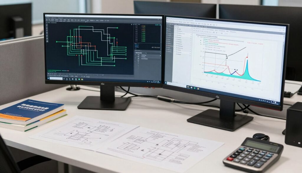 電路基礎代考服務展示專業工程師分析電路圖與計算數據 電路基礎代考服務展示專業工程師分析電路圖與計算數據