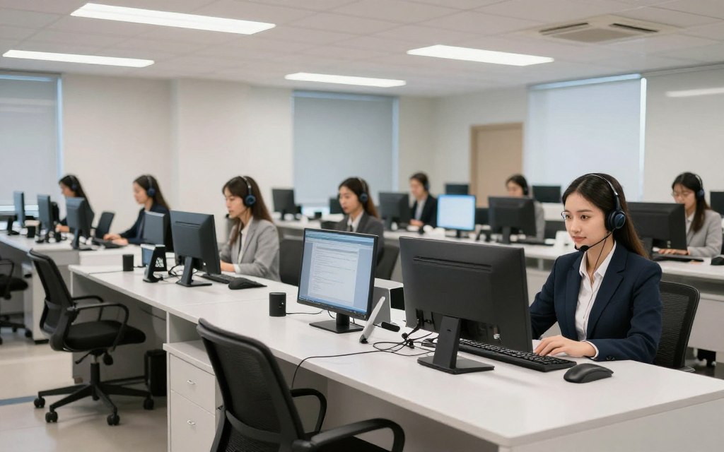 客戶服務中心環境
