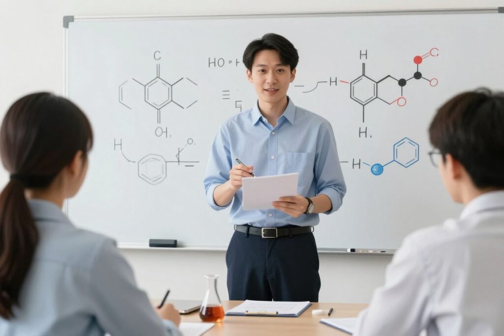 專業化學導師教學指導場景
