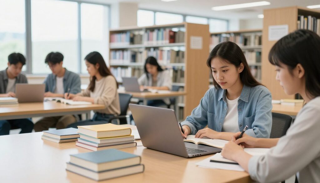 留學生代考服務支持國際學生學習場景